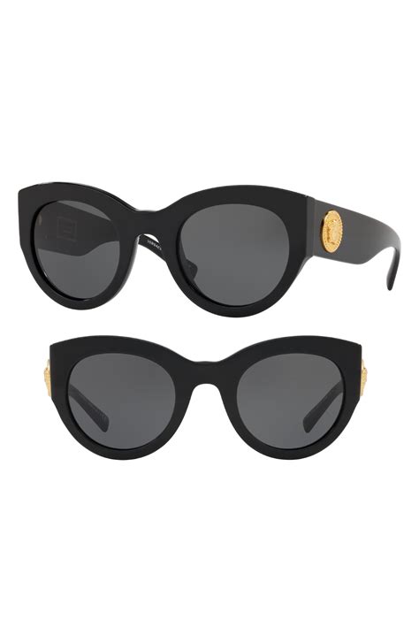 51mm cat eye sunglasses versace|women Versace sunglasses 2021.